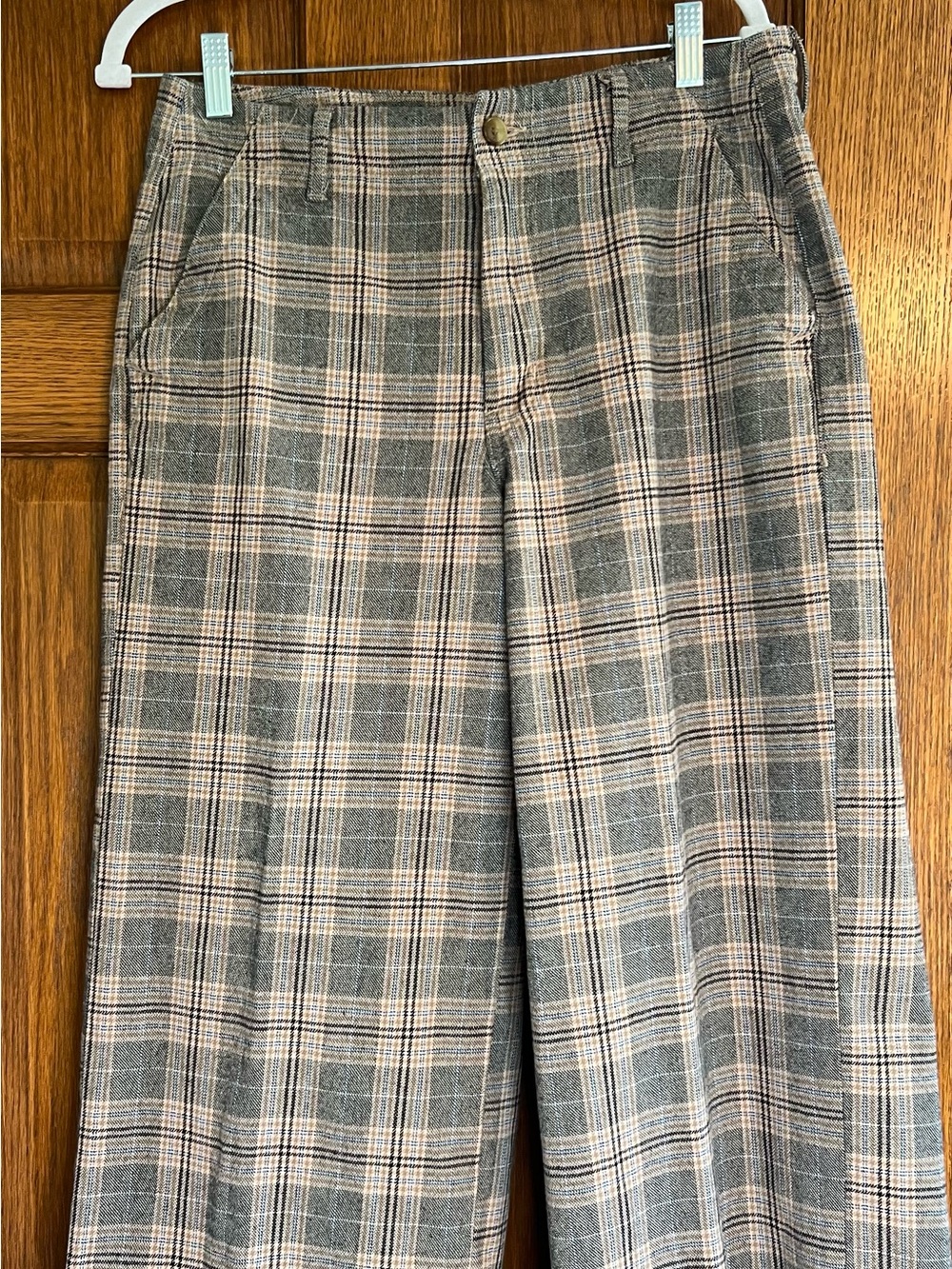 American Eagle Real Good Plaid Pants Women’s 10 Regular Cotton Cabincore
